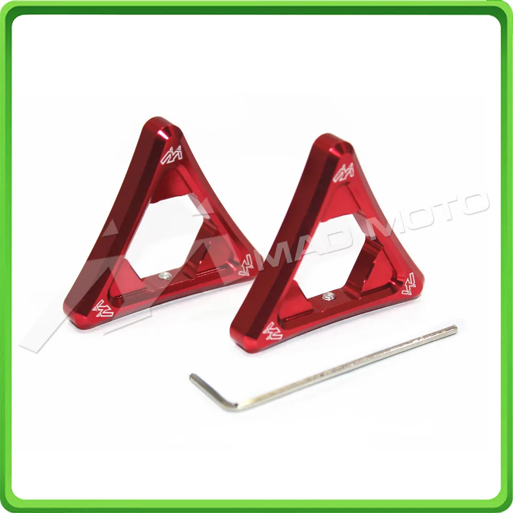 19mm Red Fork Spring Preload Adjusters For Suzuki SV650 1999 2000 2001 2002 2003 2004 2005 2006 2007 2008 2009 Style E (1)