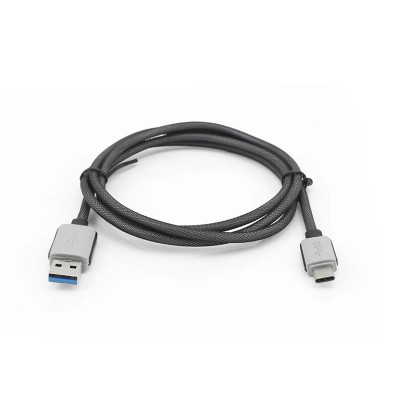 Кабель USB 3,0 type-C 1,5 м Usb-C 3A Quick Charge 3,0 Для samsung lenovo huawei Xiaomi zte Moto Oneplus USB-C - Цвет: Черный