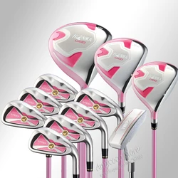 New womens Golf Clubs U100 complete clubs set Driver+fairway wood+irons Graphite Golf shaft and headcover Free shipping New womens Golf Clubs U100 complete clubs set Driver+fairway wood+irons Graphite Golf shaft and headcover Free shipping