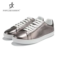 

Woman Lace-up Casual Shoes tenis feminino Vulcanized Shoes Sneakers Ladies Genuine Leather Walking Shoe White Flat Shoes Women