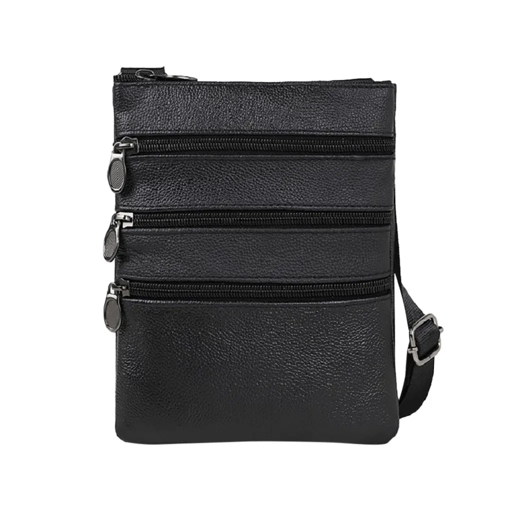الرجال حقائب كتف جديد أزياء الساخن الذكور الجلود حقيبة يد صغيرة Crossbody حقيبة ساعي السفر حقيبة Bolsas 2019//