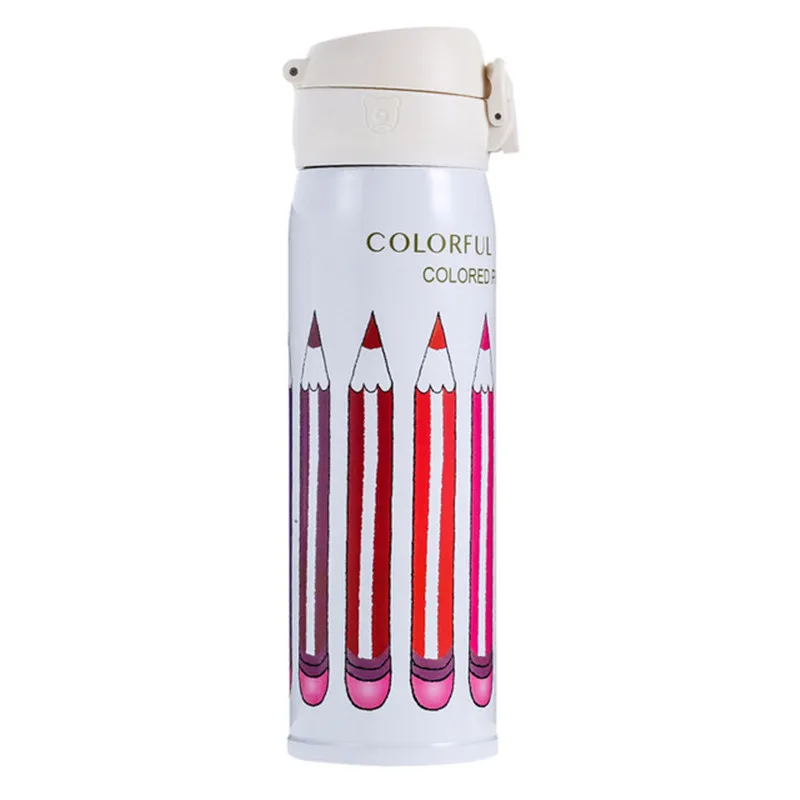 Hot Sales 500ML Stainless Steel Vacuum Flasks Travel Cappuccino Coffee Mug Thermos Water Bottle Garrafa Termica Thermo Mug5