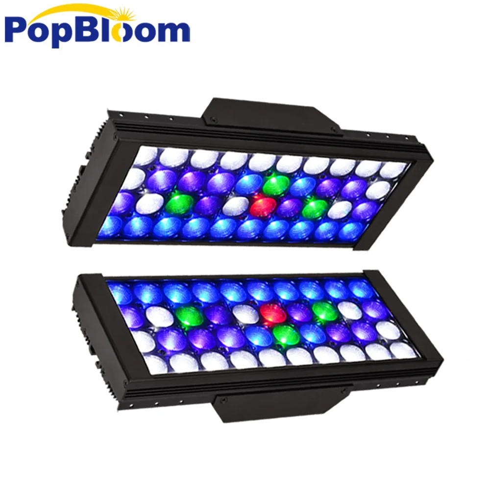 PopBloom Programmable led aquarium light for coral reef full range of