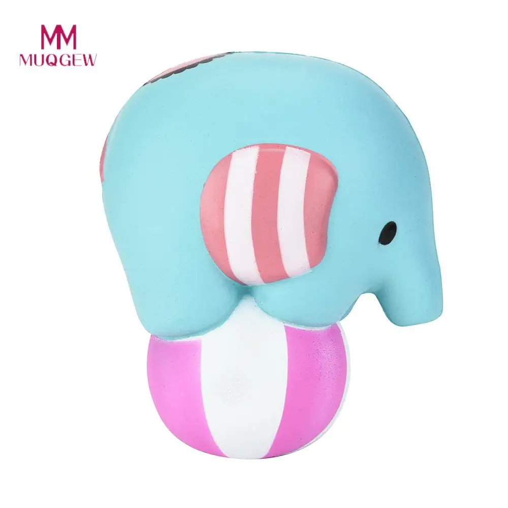 

Jumbo Cute Elephant Play Ball Squishy Scented Cream Slow Rising Decompression toys Dropshipping squishies speelgoed squishy