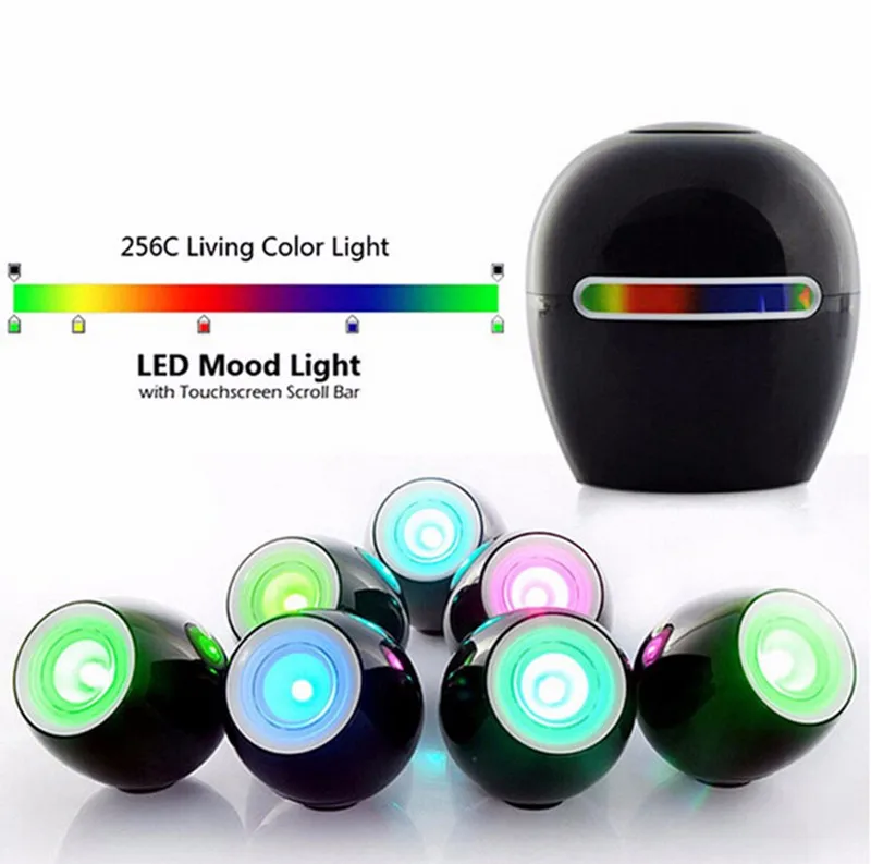 USB зарядка странная Милая психоделическая удивленная 256 цветов обесцвечивание яйцо Форма Цвет тонировка ночник окружающий свет
