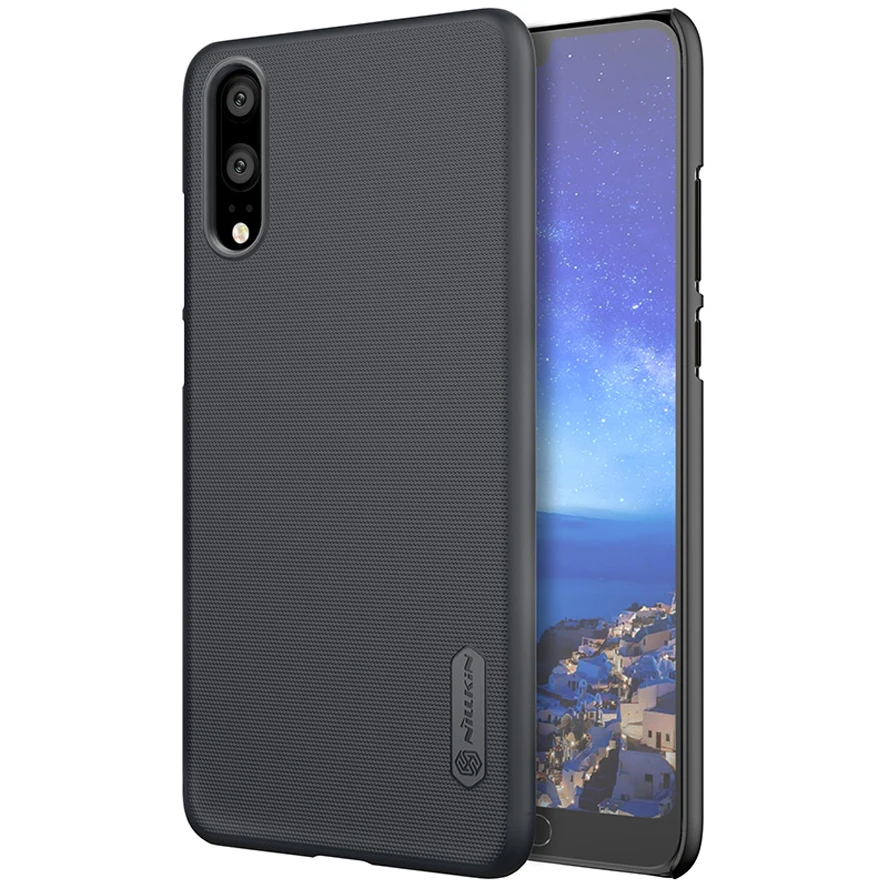 Чехол для Huawei P20 Pro NILLKIN Super Frosted Shield жесткий чехол накладка с подарком|Бамперы| |