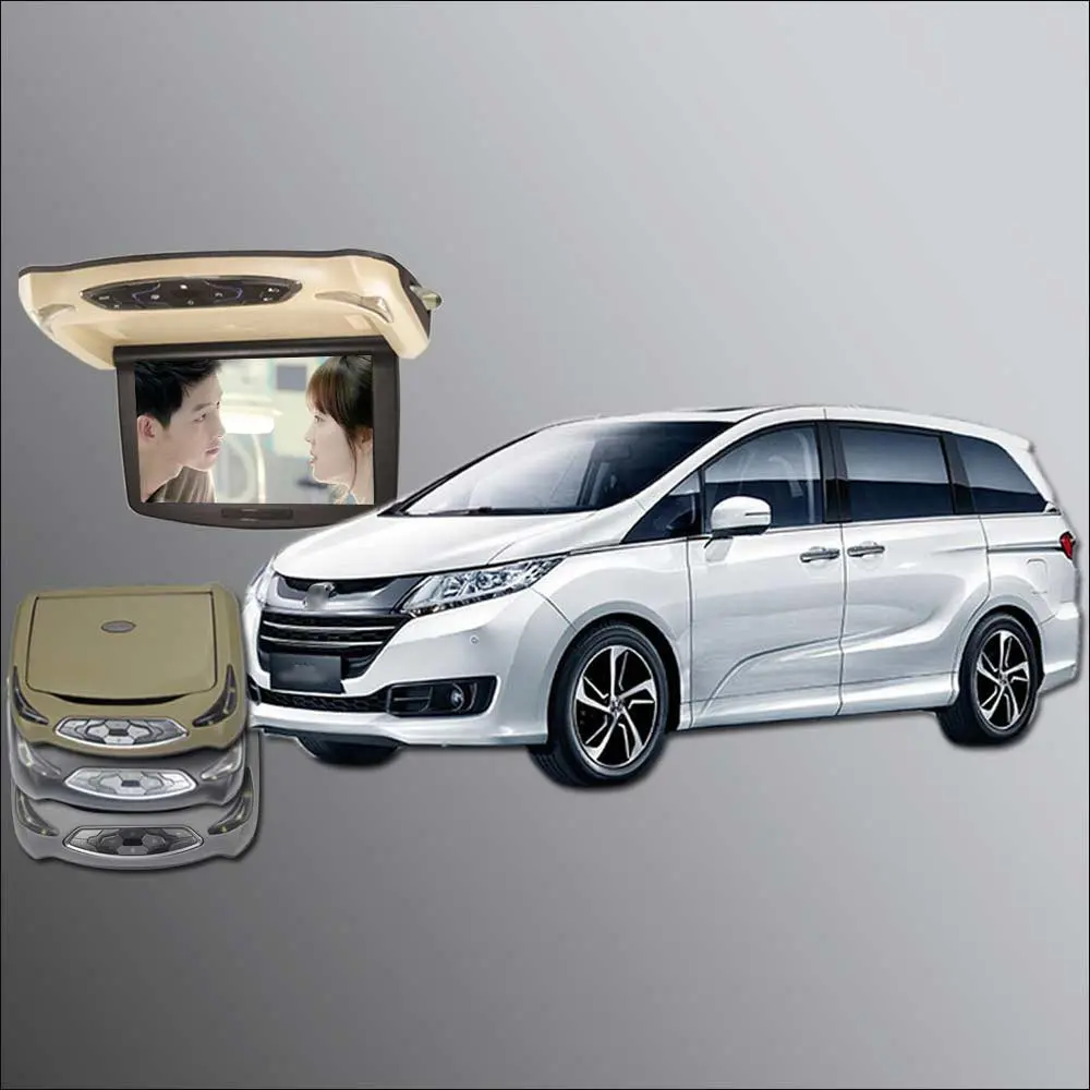 Bigbigroad ホンダオデッセイエリシオン Crv Cr V で車のルーフマウント車モニター Led デジタル画面フリップダウンモニター Dvd Roof Mount Monitor Dvdroof Mount Car Aliexpress