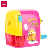 DELI E0629 Rotary pencil sharpener pencil cutter Multi-function Roller cute sharpener knife smooth sharpening school accessories 1 pcs electric pencil sharpener fully automatic multi function pupil sharpener rotary pencil winch adorable dinosaur modeling