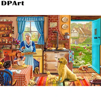 

Diamond Painting Full Square/Round Drill Life Scene 3D Daimond Embroidery Painting Cross Stitch Pearl Kit Mosaic Rhinestone L327