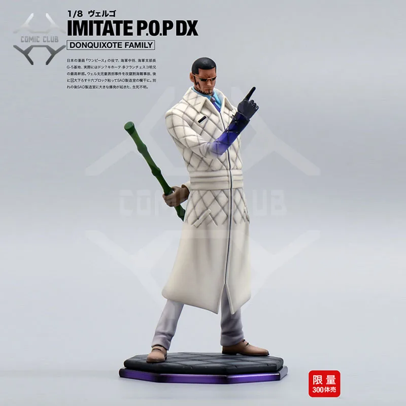 

COMIC CLUB IN-STOCK foc one piece pop scale 27cm Vergo gk resin statue figure for collection