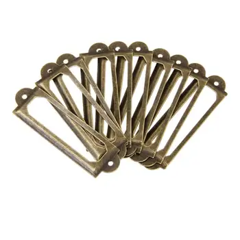 

Lot of 50 Frame Name Label Handle Label for Drawer Door Cabinet