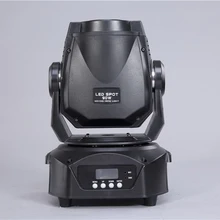 Хороший эффект светодиодный gobo проект 90 Вт светодиодный мини движущаяся головка точечный диско свет может на заказ многолучевой прожектор gobo DMX сценическое освещение для dj equeipment