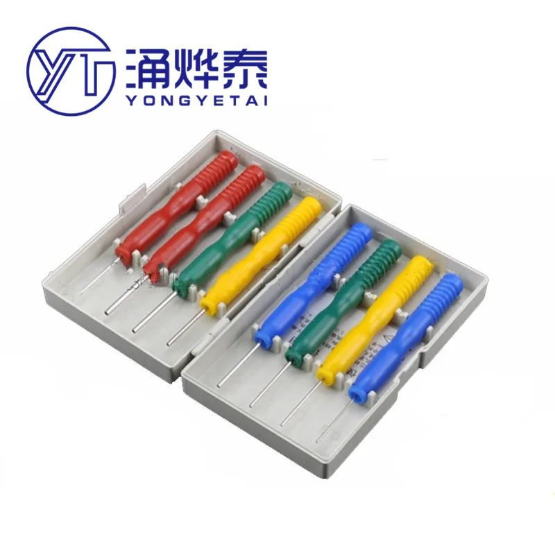 YYT 8PCS/box steel hollow core needle Hollow needle Detachment pin component Capacitor Electronic component repair