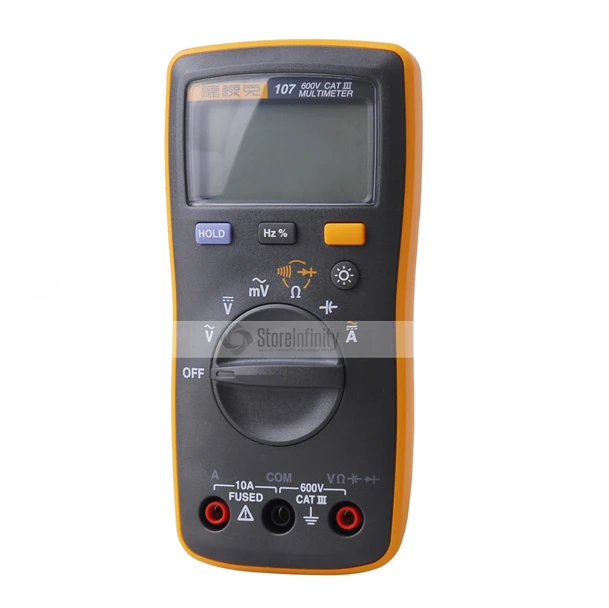 Портативный цифровой мультиметр Fluke 107 AC/DC с Магнитная подвеска