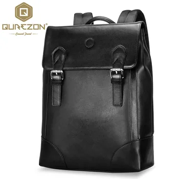 

Original Fashion Classic Business Backpack Men Genuine Leather Bag Backpacks Large Capacity Students Business Bags 15inch Laptop