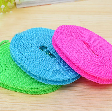 

3 meters Windproof clothesline non-slip clothesline indoor cool clothes rope sun drying clothes rope outdoor clothesline