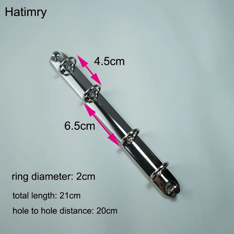 Hatimry А5 блокнот с 4 отверстиями серебристого цвета для самостоятельной сборки блокнот А5 Размер скоросшиватель зажим для школы поставщики собирают А5 бумагу для RU