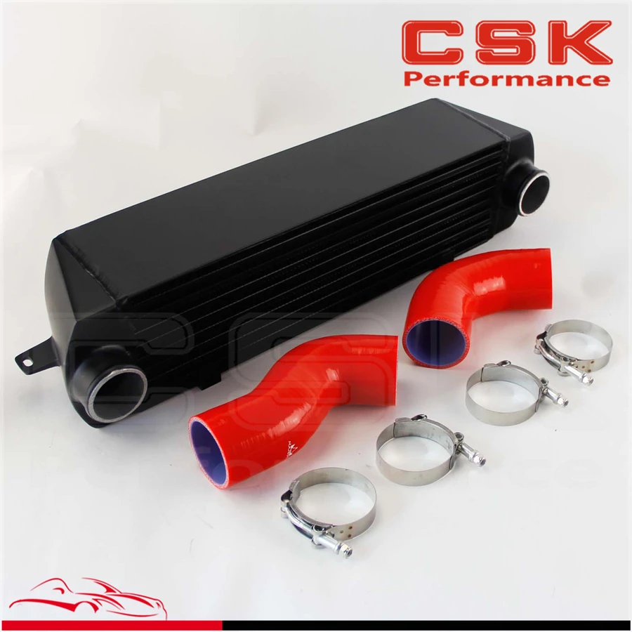 Twin ТУРБО интеркулера комплект для BMW 135 135i 335 335i E90 E92 N54 06 10 черный|turbo intercooler kit|intercooler