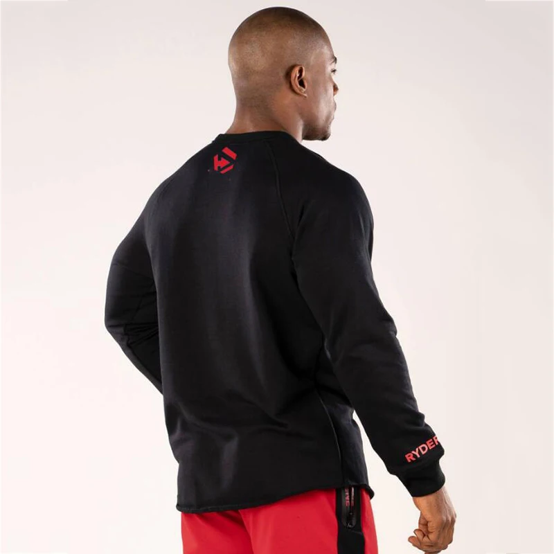 Sport Shirt Men Long Sleeve Running Gym Joggers t shirt (3)