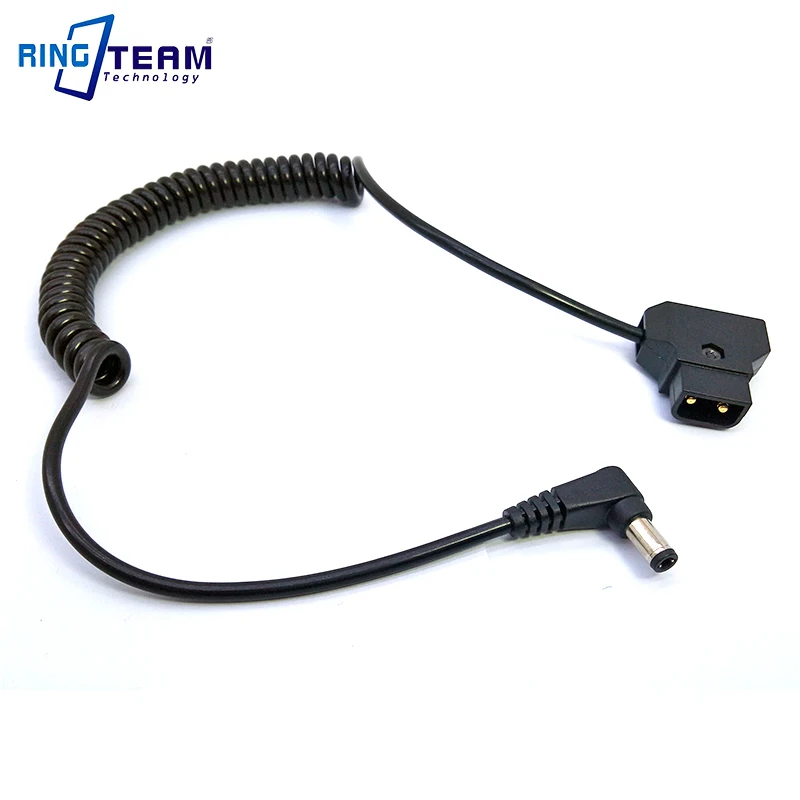 В-out+ штекер PTap DTap мощность D-Tap до 5,5*2,5 мм DC Прямоугольный штекер спиральный растягивающийся кабель для ламп sony светильник