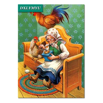 

5d Diy Diamond Paintings Harmonious grandmother Picture Diamond mosaic Full square Diamond Embroidery Cross Stitch Pattern Decor