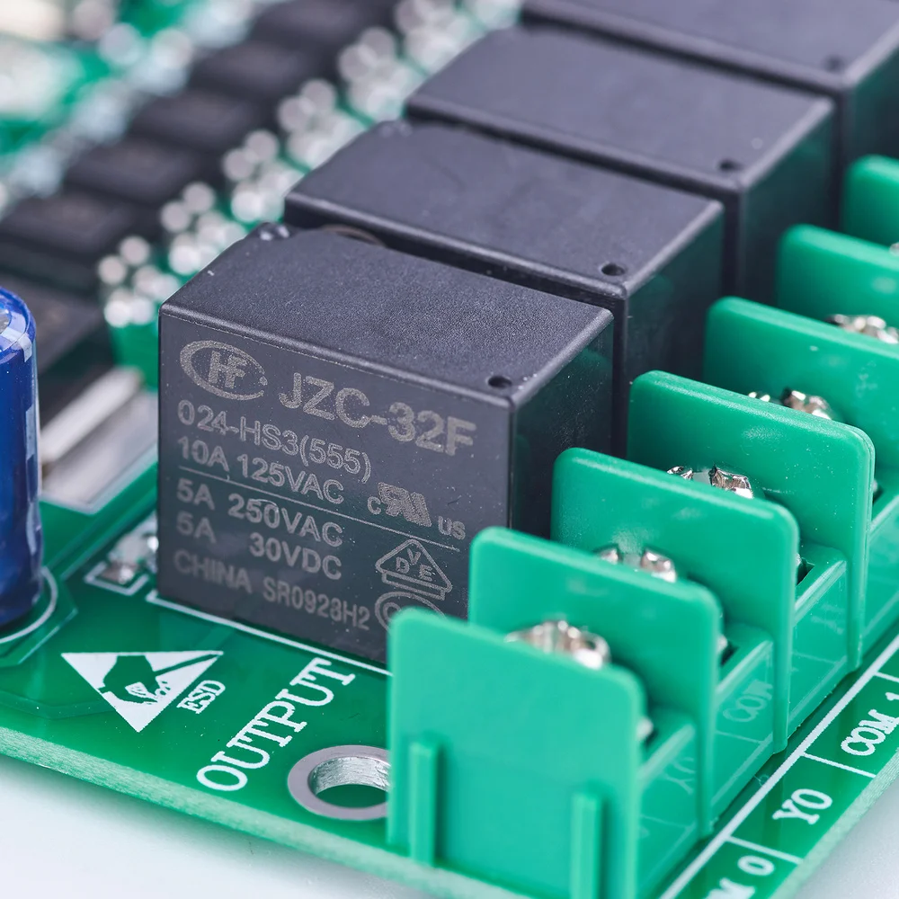 Программируемый логический контроллер plc fx2n 20mr stm32 12 входов 8 релейных выходов