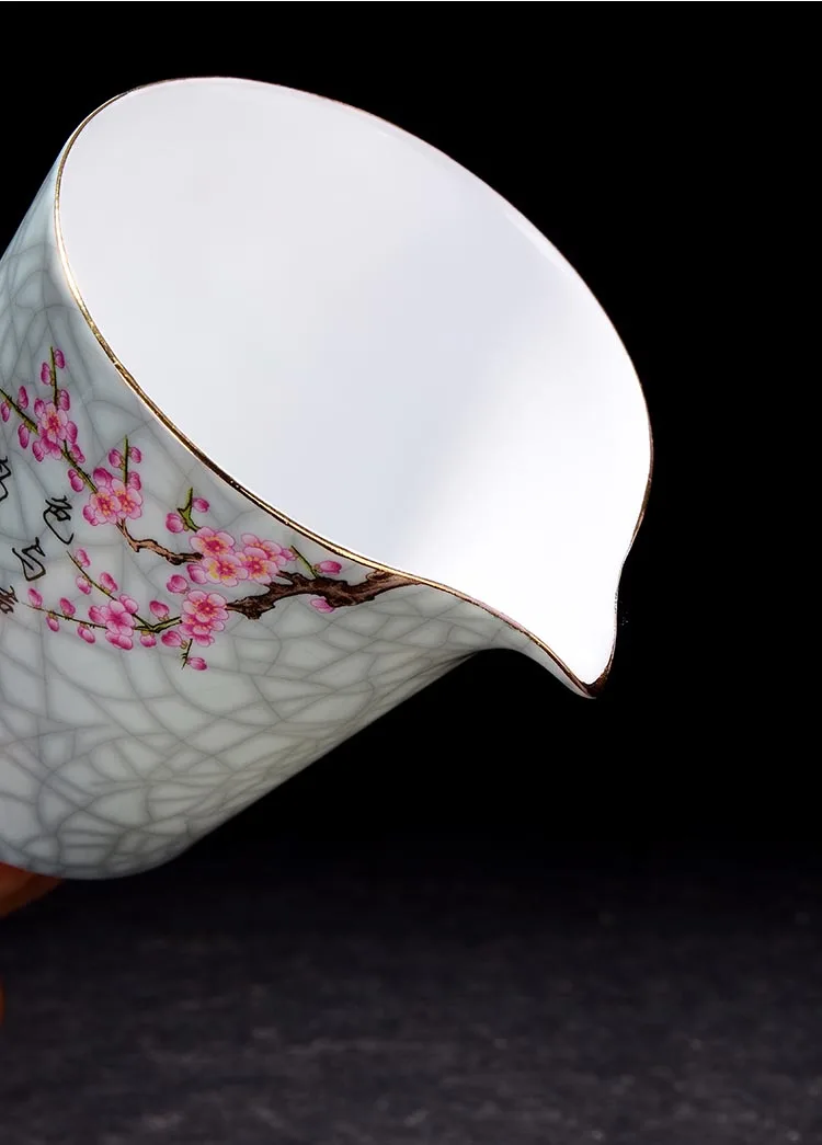 210 мл Jingdezhen Fair Cup керамический фарфоровый Цветок Птица узор искусство Cha hai чашка для кофе и молока Декор кружки Посуда для напитков ремесла
