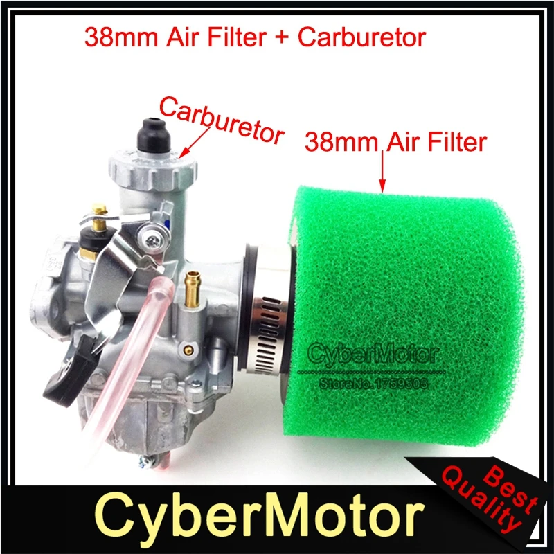 

26mm Mikuni Carburetor VM22 Carb 38mm Filter For Lifan YX Thumpstar SSR 110cc 125cc 140cc Engine Chinese Pit Dirt Bike ATV Quad