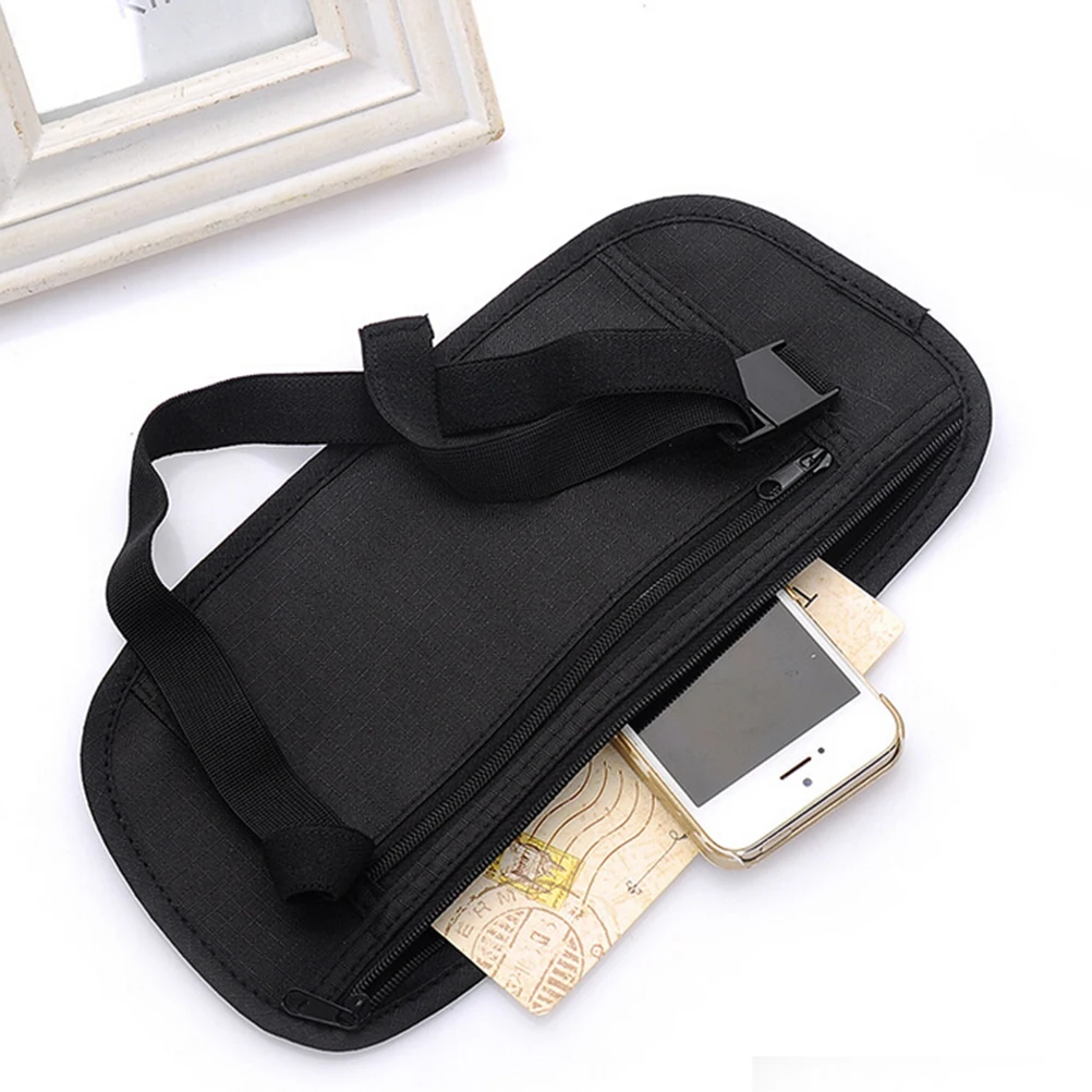 ZTBBAO Waist Bag Travel Waist Pouch Belt Money Wallet Bags Passport Holders Change Safe Strap