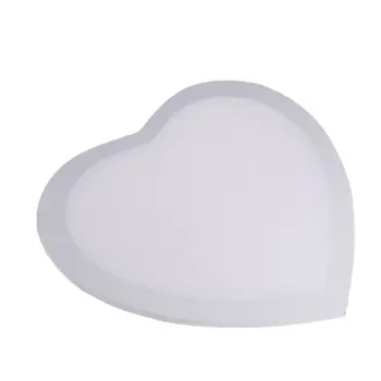

Heart-shaped Wood Primed Framed Artist Blank Stretched Art Box Canvas Panel