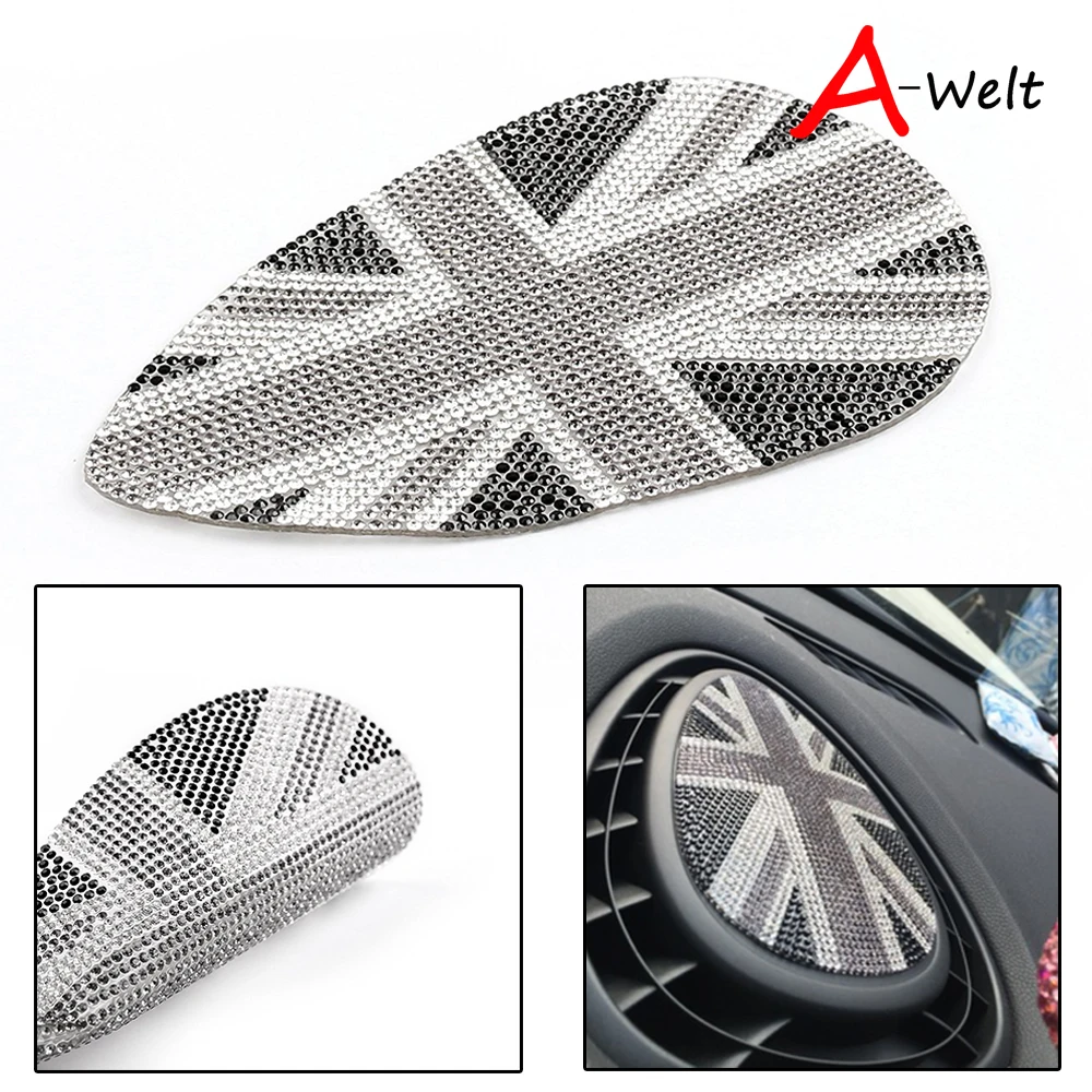 Diamond stickerfor BMW Mini Cooper f55/F56 инструмент Панель кондиционер искусственный алмаз паста наклейки изменение интерьер