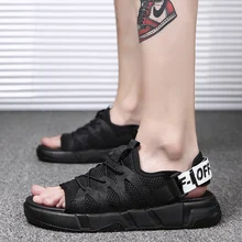 Для мужчин обувь для воды летние дышащие одежда заплыва обувь для плавания и пляжа легкий спорт на открытом воздухе спортивная сандалии