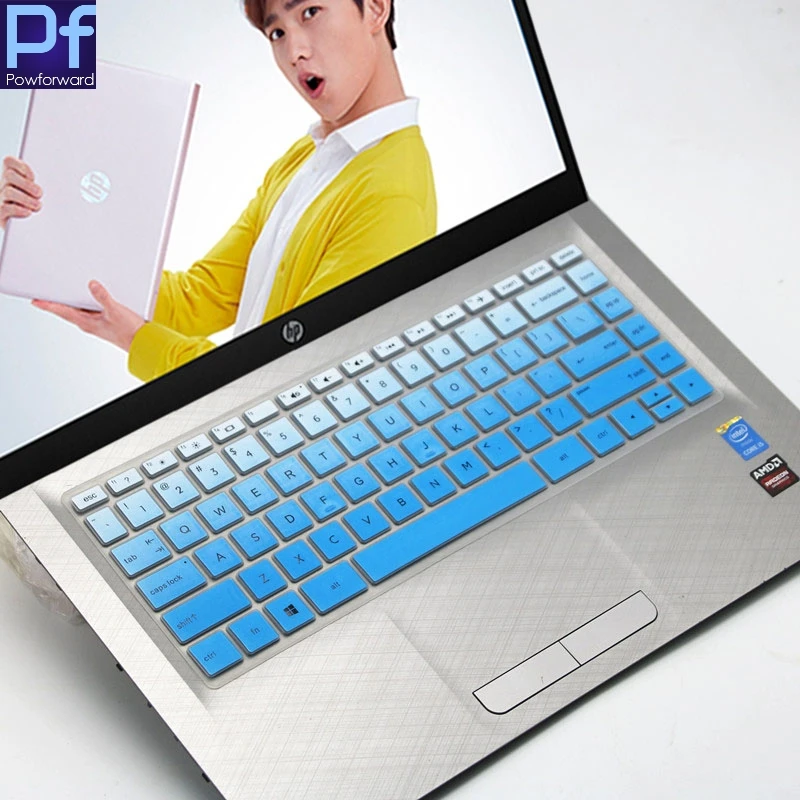 Для 13," hp Spectre13-af010ca 13-af012dx 13-AD 13-AE 13-AF серии сенсорный экран ноутбука 13 дюймов чехол для клавиатуры ноутбука протектор - Цвет: pinkblue