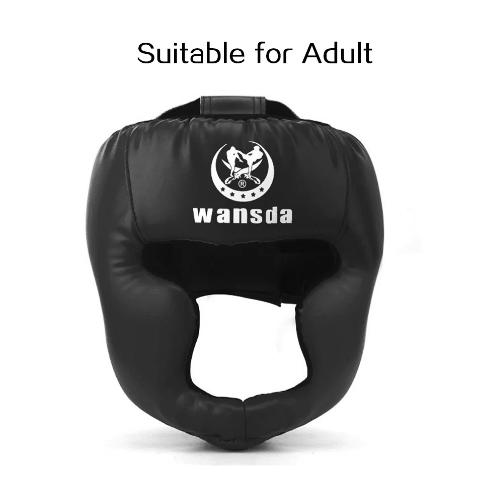 REXCHI кикбоксерский шлем для мужчин и женщин PU Каратэ Муай Тай Guantes De Boxeo Free Fight ММА Санда обучение взрослых детское оборудование