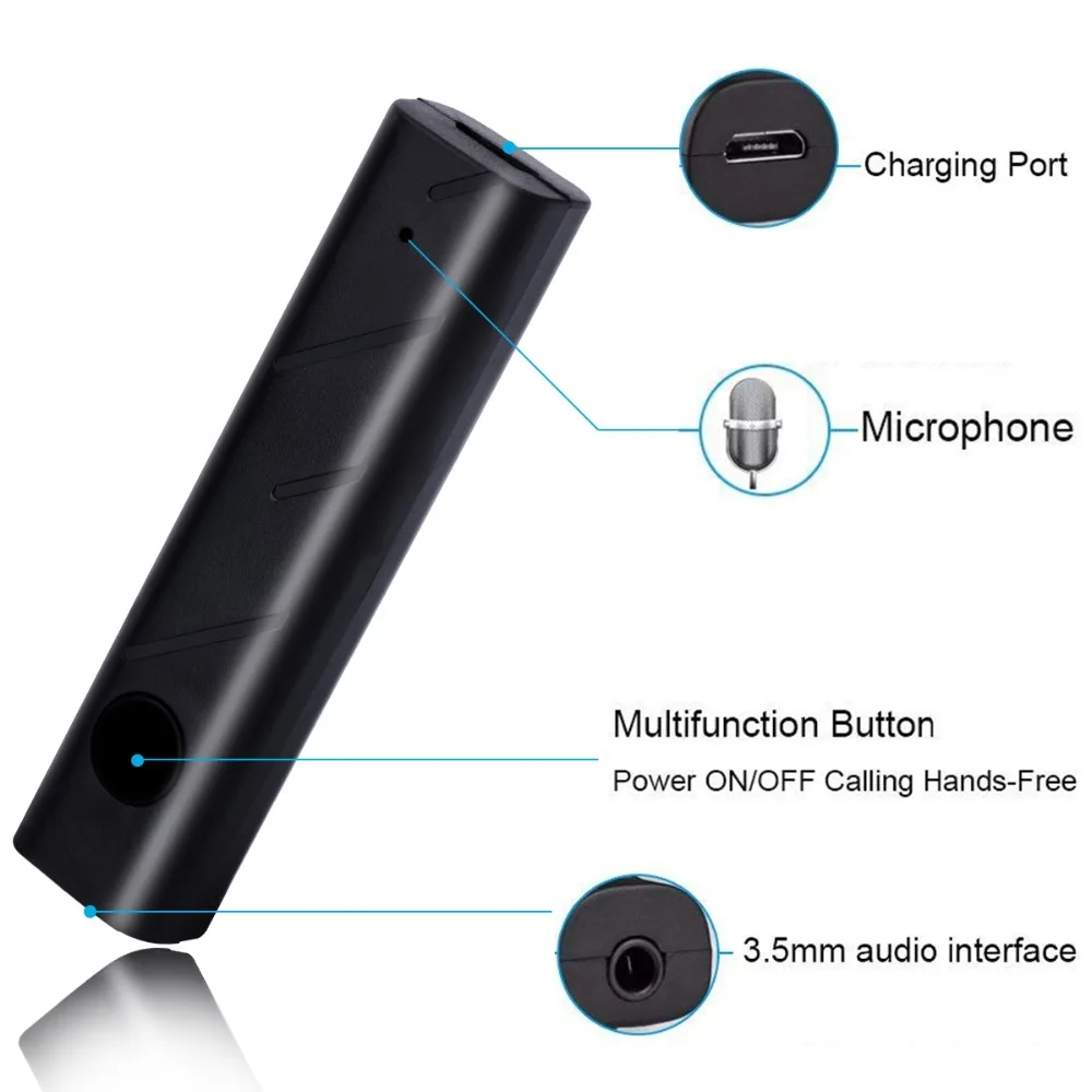 Bluetooth приемник Hevaral V4.1 с разъемом 3 5 мм|Беспроводные адаптеры| |