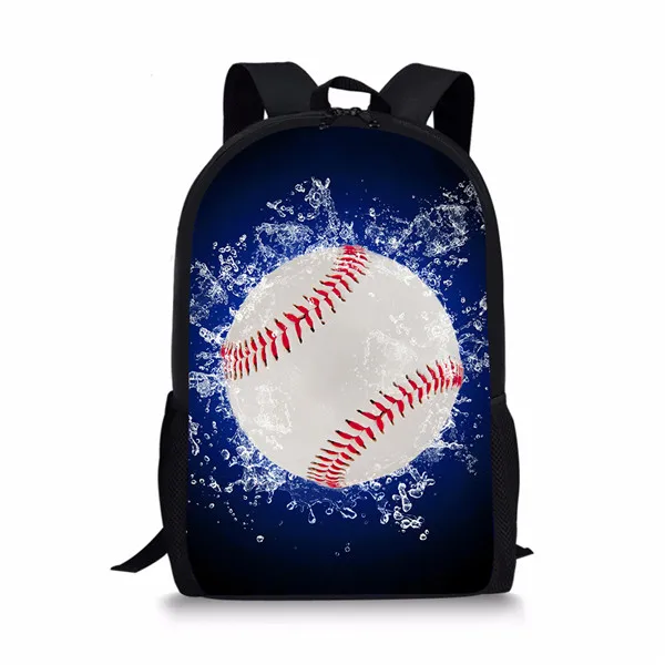 FORUDESIGNS/Школьная Сумка для мальчиков с футбольным принтом, школьный рюкзак с футбольным принтом - Цвет: P5125C