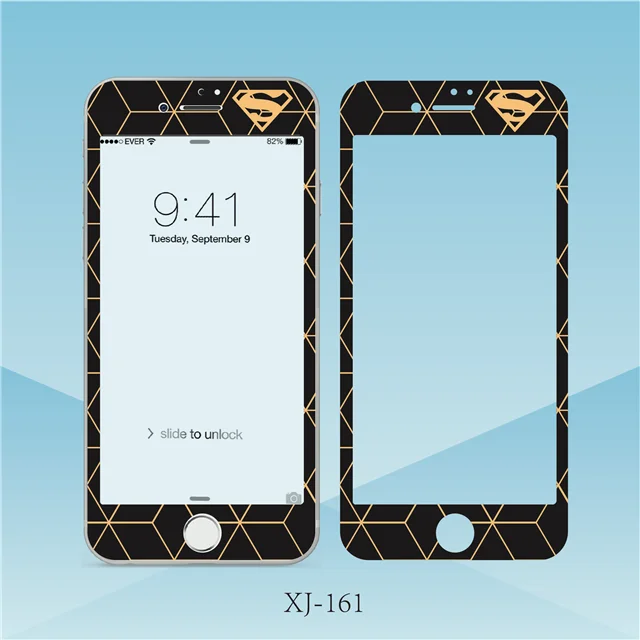 Rlenda, модное Закаленное стекло с изображением Железного человека, Супермена, Капитана Америки, Бэтмена 9H 3D для iPhone 6, 6s, 7, 8 Plus, защита экрана - Цвет: 184