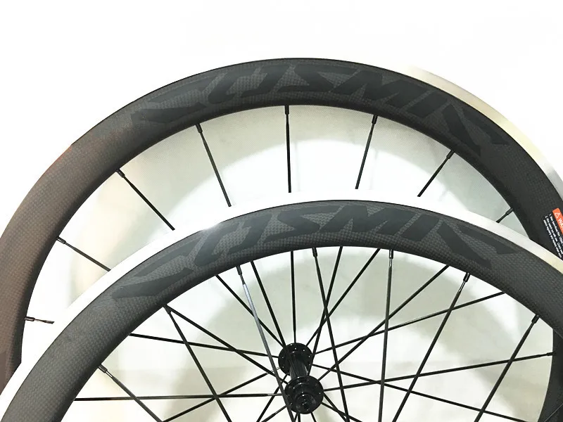 

60mm full carbon fiber bicycle/bike alloy/aluminum clincher wheels clincher road wheels road bike racing wheelset