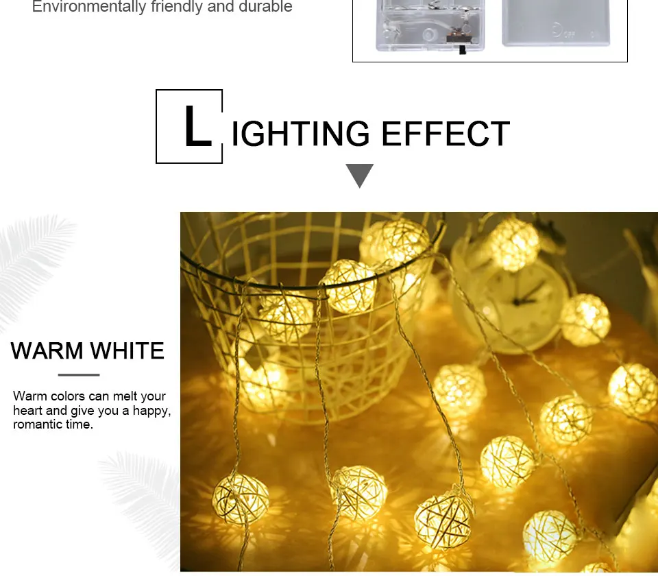  Wicker Vintage Sepak Takraw Ball Lamp For Christmas Wedding New Year AA Battery (8)
