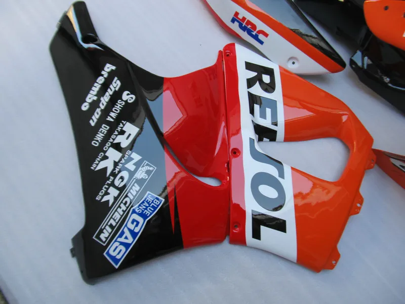Комплект обтекателей для мотоцикла HONDA CBR900RR 98 99 CBR900 919 1998 1999 REPSOL Красный Черный ABS