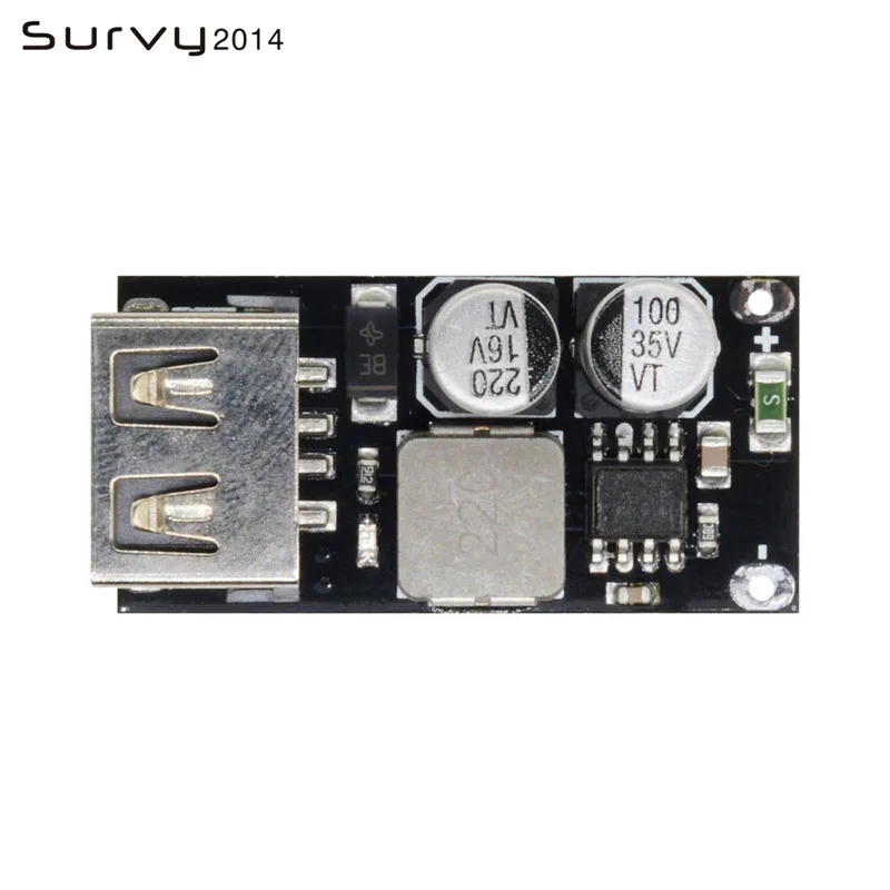 QC3.0 QC2.0 USB DC-DC Buck Converter Charging Step Down Module 6-32V 9V 12V 24V to Fast Quick Charger Circuit Board 3V 5V 12V
