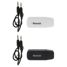 Bluetooth V2.1+ EDR USB накопитель аудио приемник 3,5 мм кабель Bluetooth адаптер автомобильный ПК