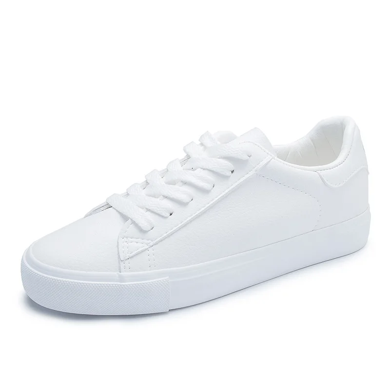 

Free shipping 2018 new Cartoon pattern design white shoes women's shoes summer wild students flat soft sister casual shoes