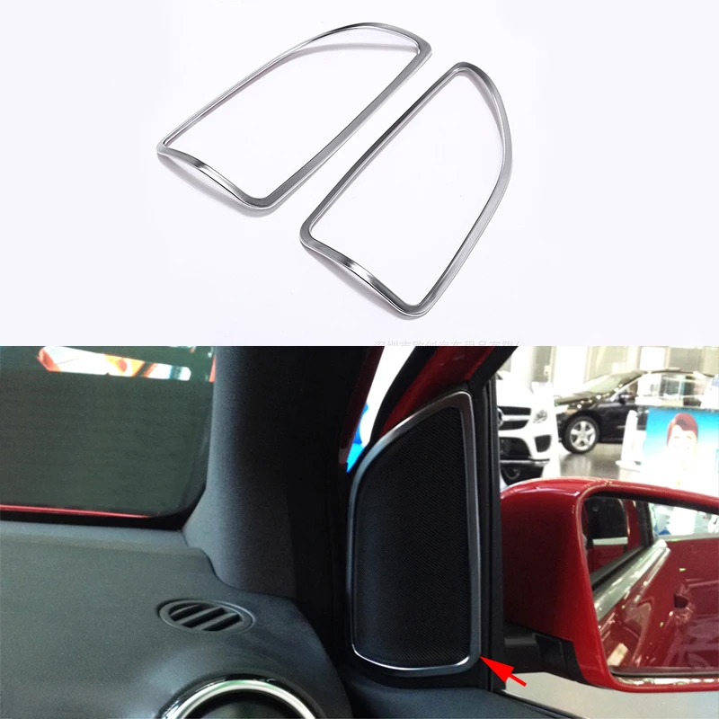 Interior Front Side Door Storage Box Holder 2pcs For Benz B Class W246 2012-2016