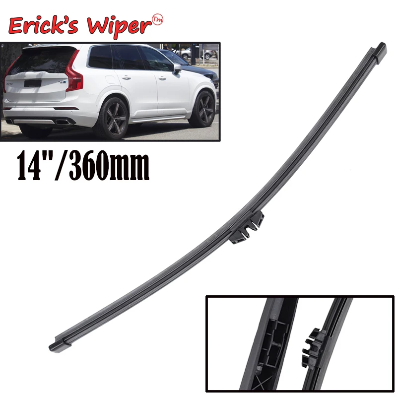 

Erick's Wiper 14" Rear Wiper Blade For Volvo XC90 V90 2015 2016 2017 2018 2019 2020 Windshield Windscreen Rear Window