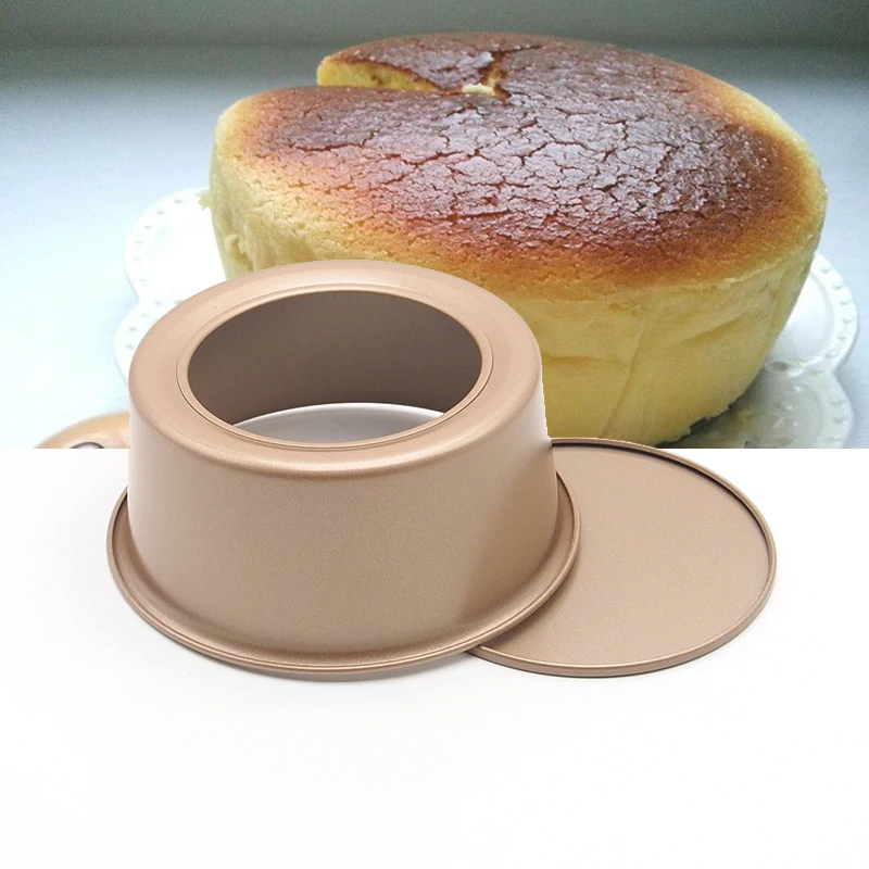 

Round Cheesecake Pan with Removable Bottom 6 x 3 Inch cake mold