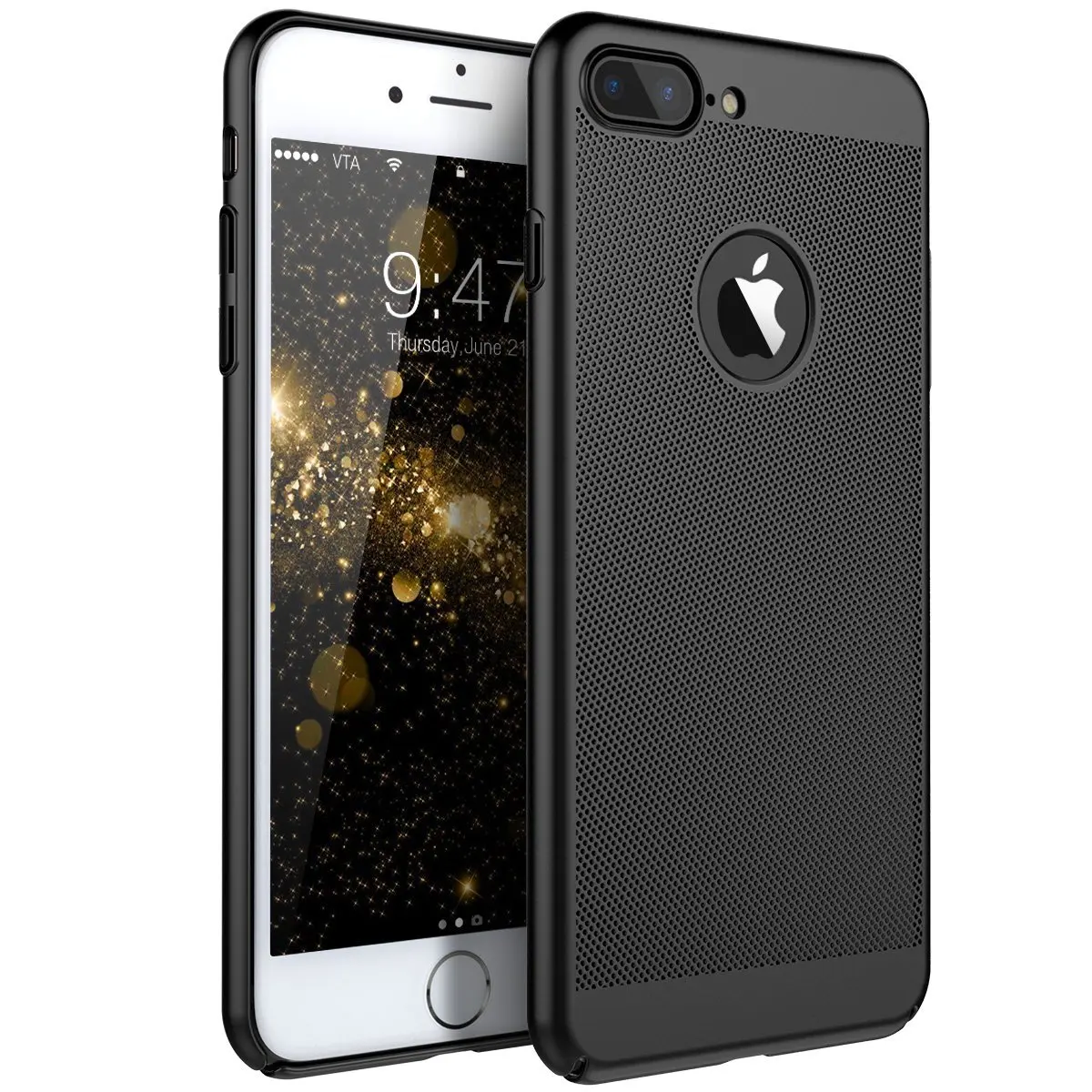 

Matte Heat Dissipation Phone Case For iPhone X 6 6s Plus Protective Cover Cases For iPhone 7 7 Plus 8 8 Plus Hard Back PC Shell