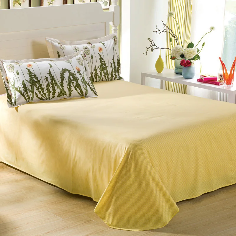

Super King sheet set 265*245cm flat sheet 100% cotton bedding set with 2pillowcase bedspread bed cover bedclothes bed sets home