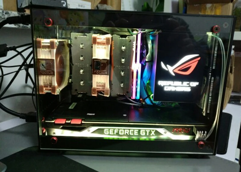 Светильник SSD, внутренний корпус, табличка, светильник Faith, плата для ROG msi EVEA, жесткий диск, блок питания, графическая декорация, карты