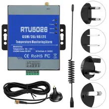 GSM SMS оповещения телеметрическая система температурной сигнализации измерительная Поддержка дистанционного управления 100-240 В